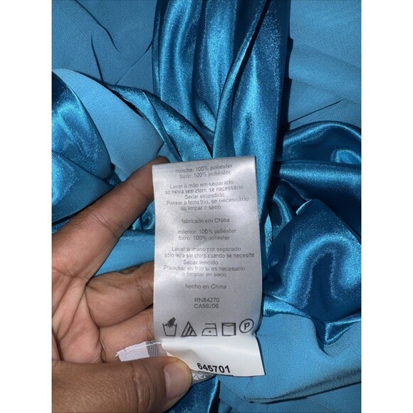 DAVIDS BRIDAL | Bridesmaid Wedding Dress Chiffon and Charmeuse Plus Size 26 - Picture 7 of 7